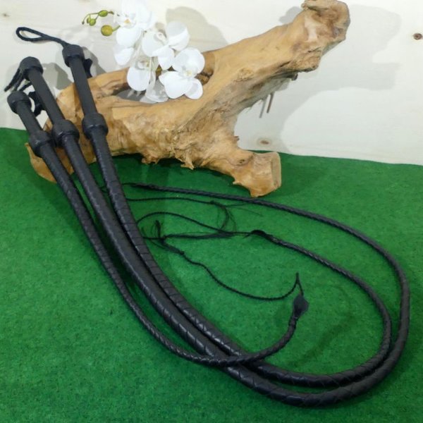Bull Whip, Sattelleder, in 3 verschiedene Längen