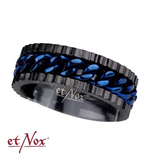 etNox - Ring "Mesh Steel" Edelstahl